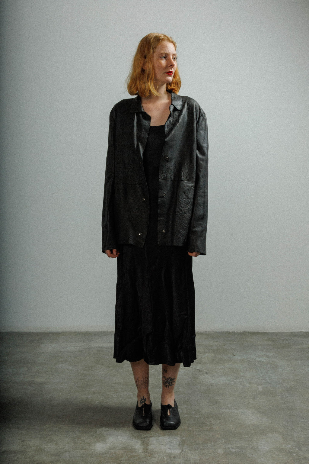 Blusão em pele MUT SANDSHORT Preto - 57-SHORT-01