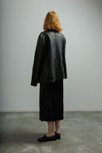 Blusão em pele MUT SANDSHORT Preto - 57-SHORT-01