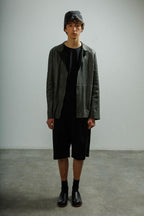 Blusão em pele MUT SANDSHORT Cinza - 57-SHORT-08