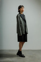 Blusão em pele MUT SANDSHORT Cinza - 57-SHORT-08