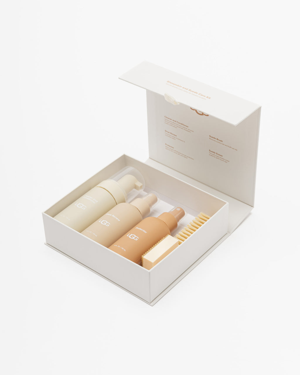 Kit de limpeza Ugg Sheepskin&SuedeCareKit Branco
