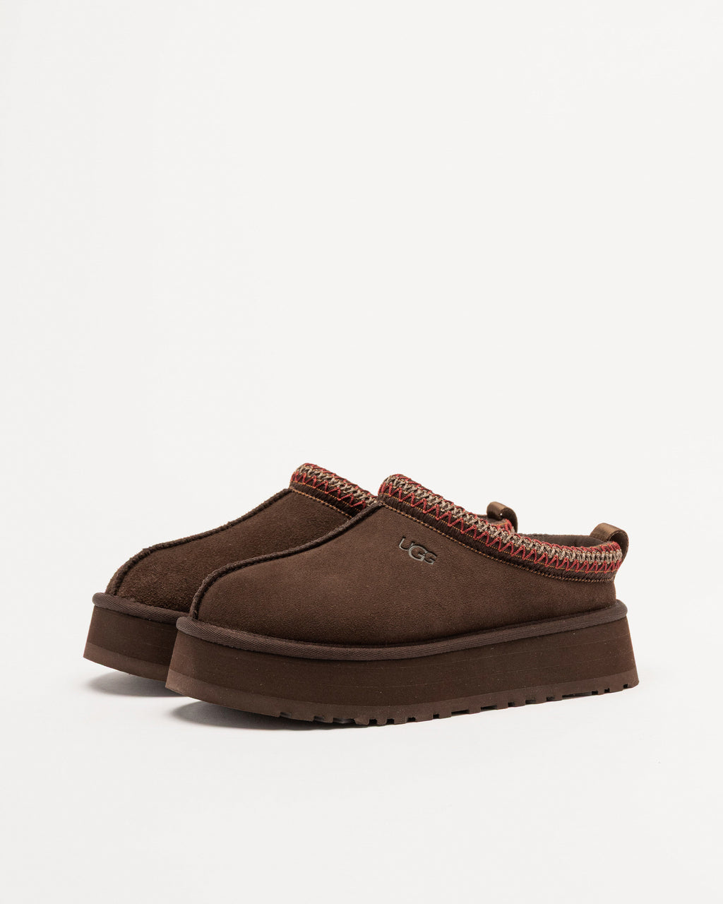 Chinelos de plataforma Ugg TazzII Castanho Escuro