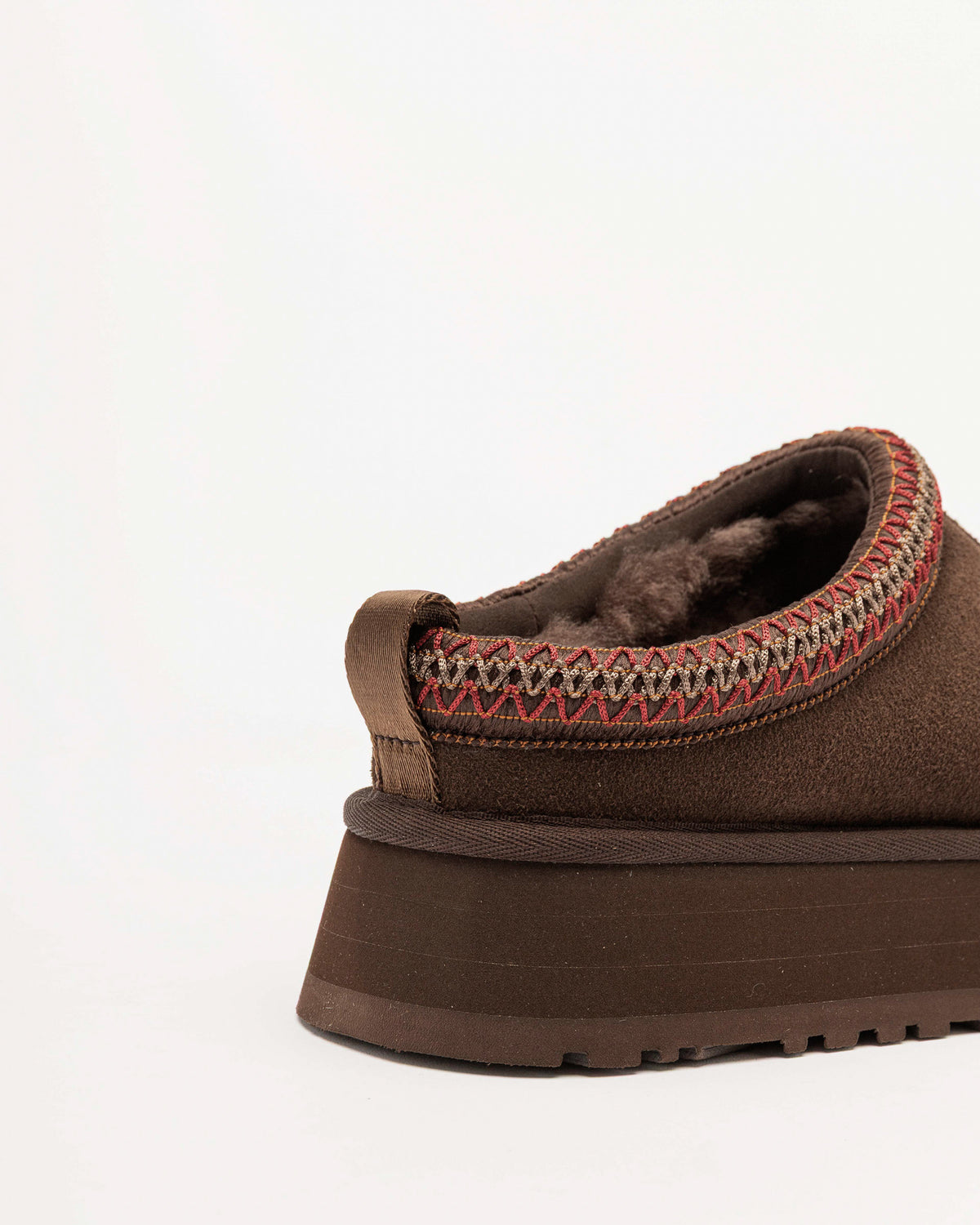 Chinelos de plataforma Ugg TazzII Castanho Escuro