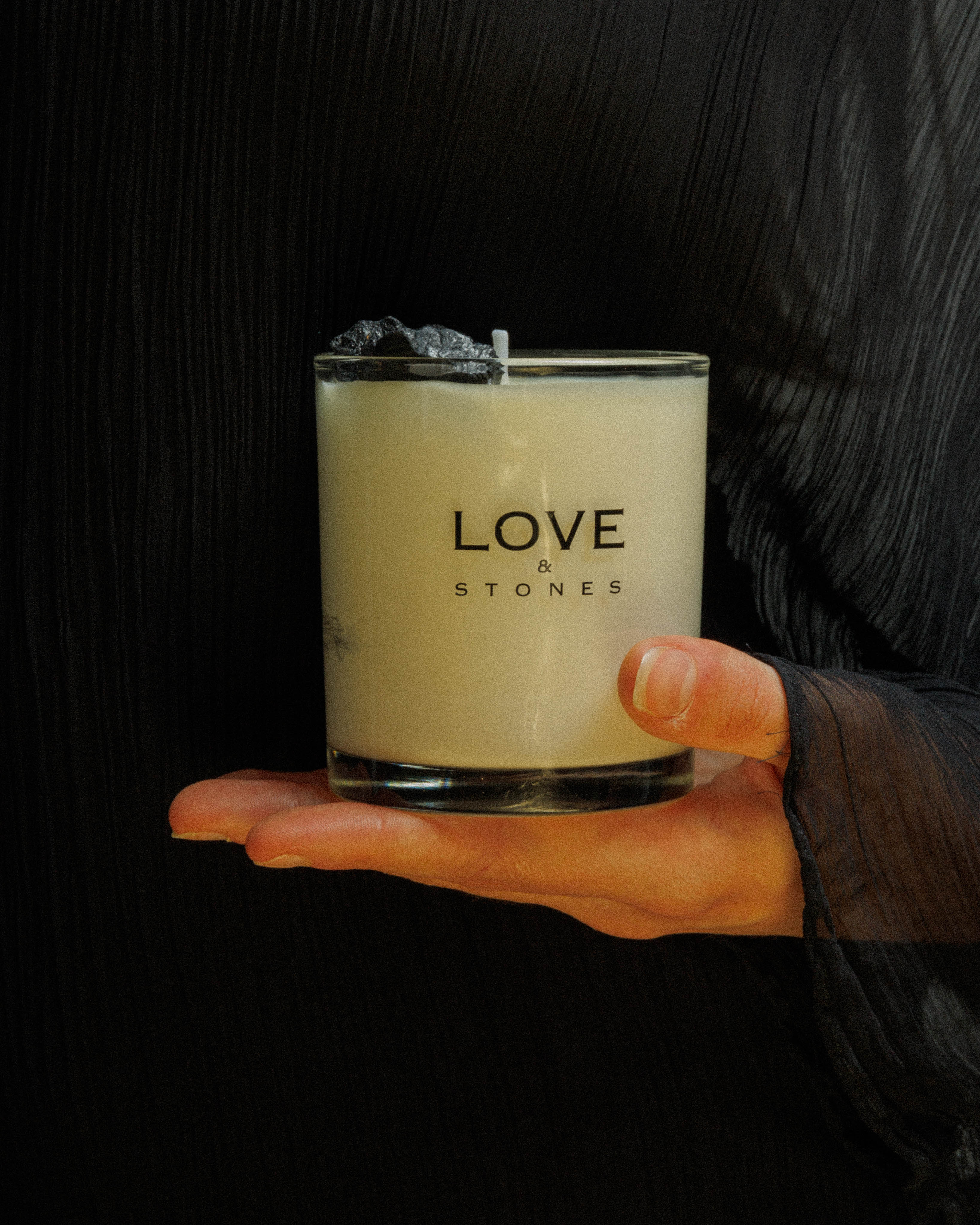 Vela Love & Stones HEALGlassCandle Transparente - 67-19253-79