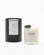 Vela Love & Stones HEALGlassCandle Transparente - 67-19253-79