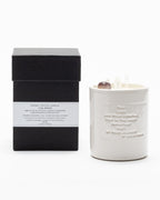 Vela Love & Stones CalmingKarmaCrystalCandle Branco - 67-20123-00
