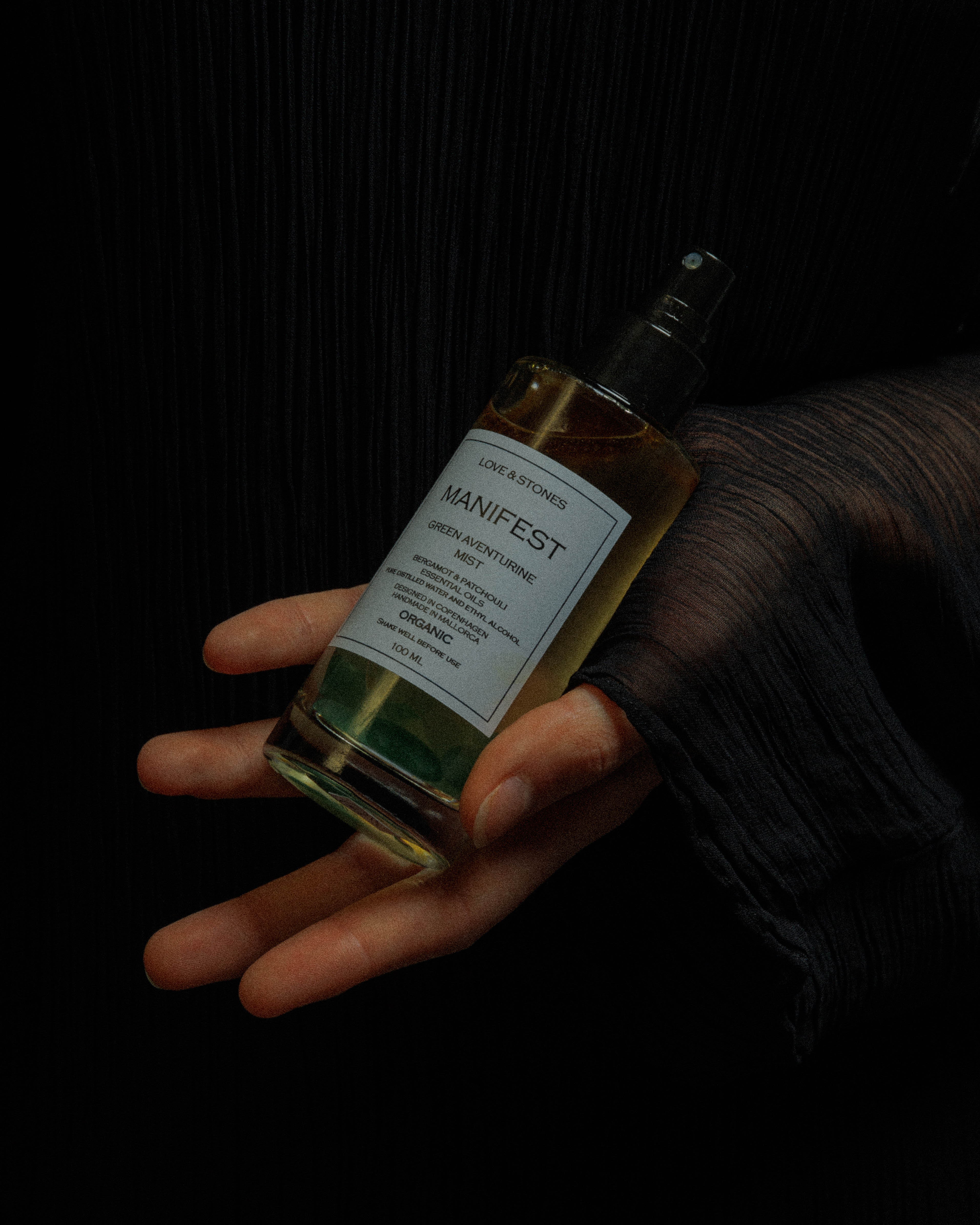 Difusor em spray Love & Stones MANIFESTInfusedMist Transparente - 67-20168-79