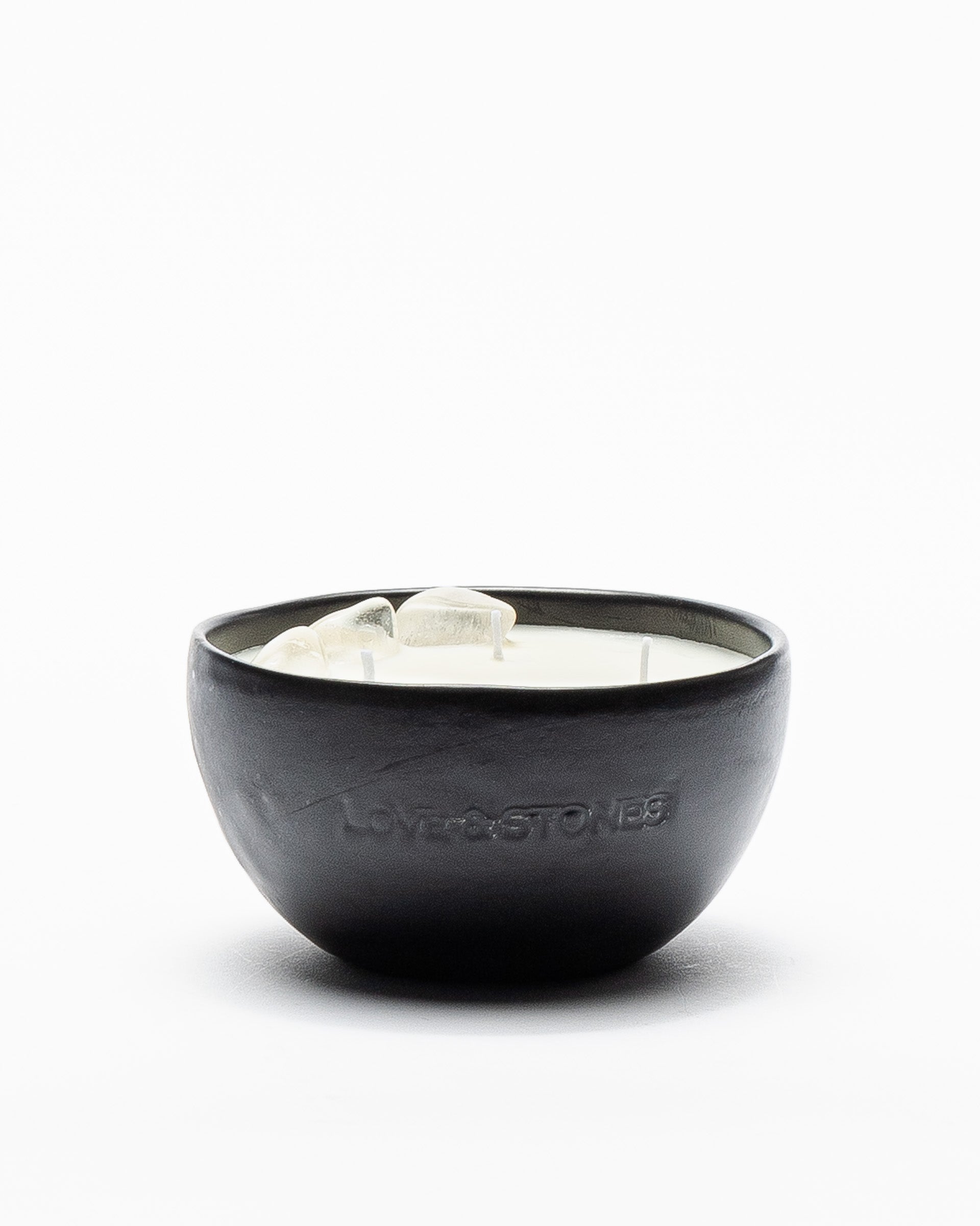 Vela Love & Stones PowerPetitBlackCrystalCandle Preto - 67-20284-01