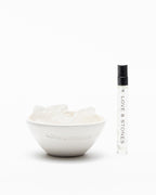 Pedras difusoras Love & Stones RawEnergyCrystalCeramicDiffuser Branco - 67-23155-00