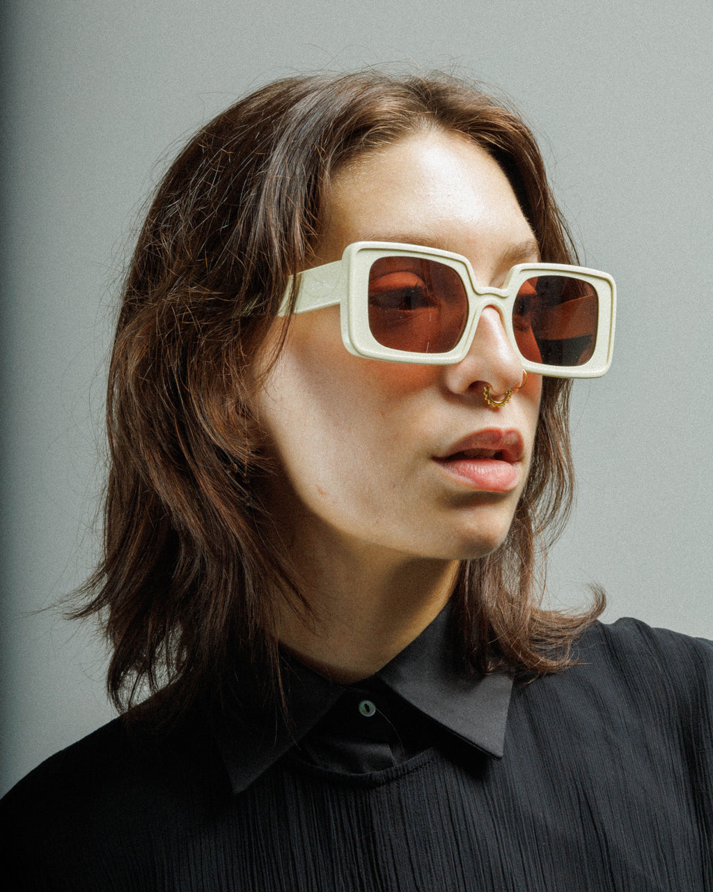 Óculos de sol District people BoaVista004 Beje - 70-BOAV004-05