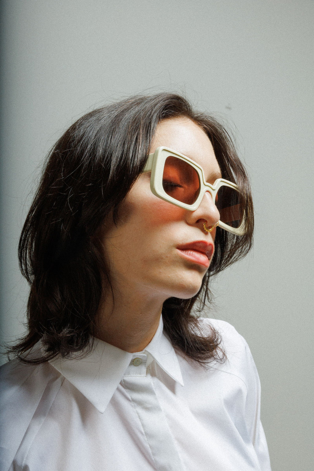 Óculos de sol District people BoaVista004 Beje - 70-BOAV004-05