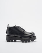 The Lab.yrinth 9969 platform derby shoes Black