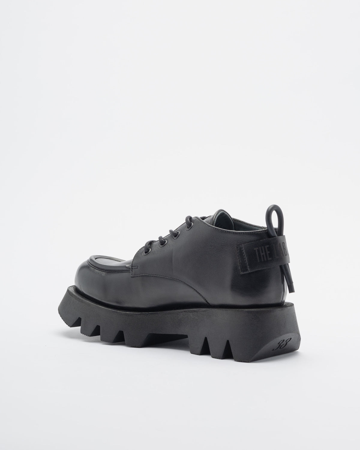 The Lab.yrinth 9969 platform derby shoes Black