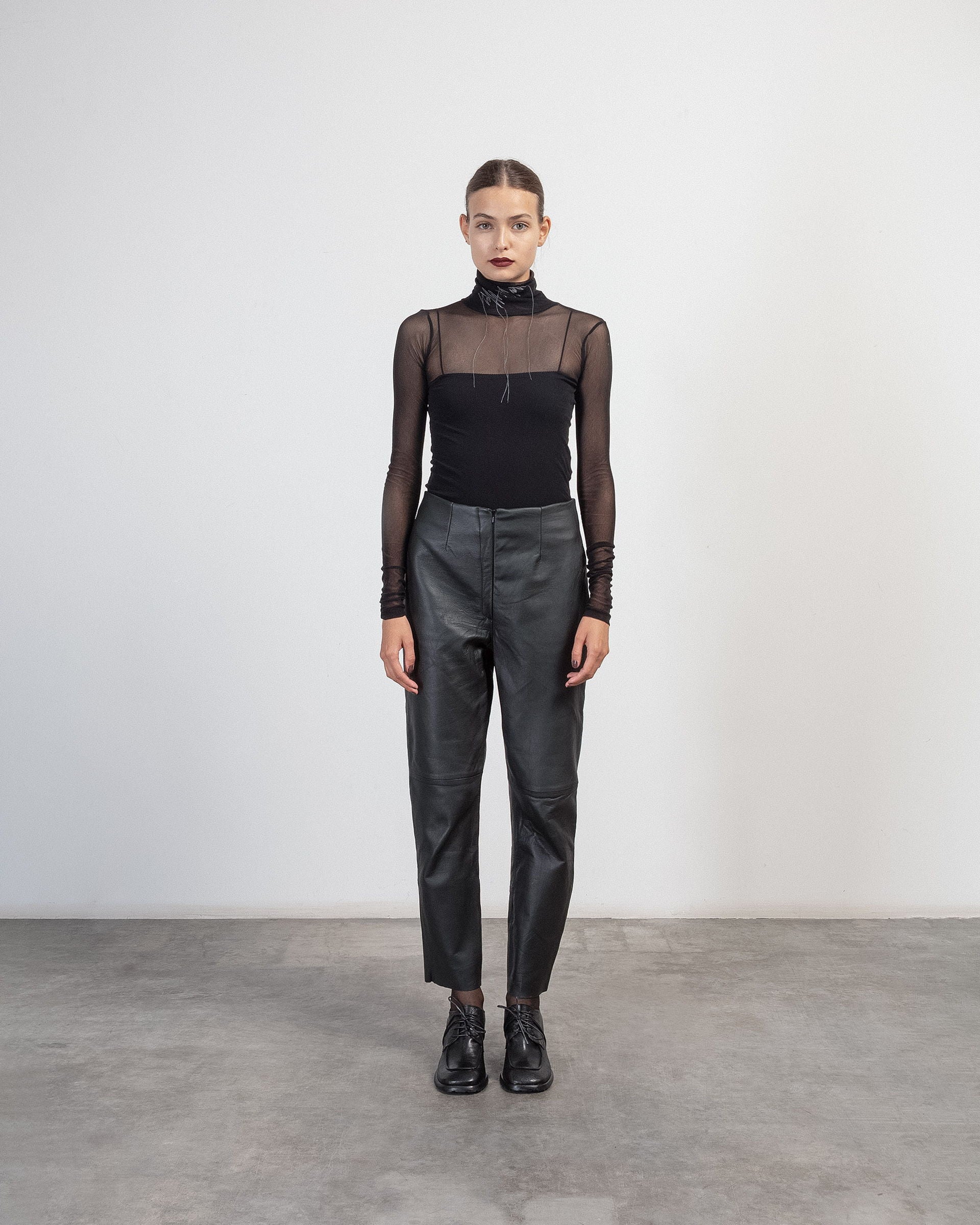 Camisola gola alta Nu K2411026 Preto - 79-11026A-01