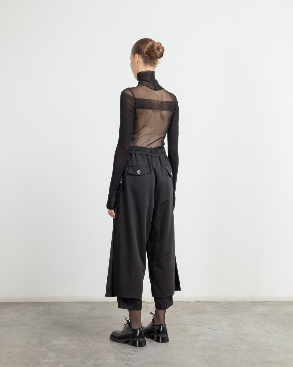 Camisola gola alta Nu K2511032 Preto - 79-11032-01