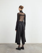 Camisola gola alta Nu K2511032 Preto - 79-11032-01
