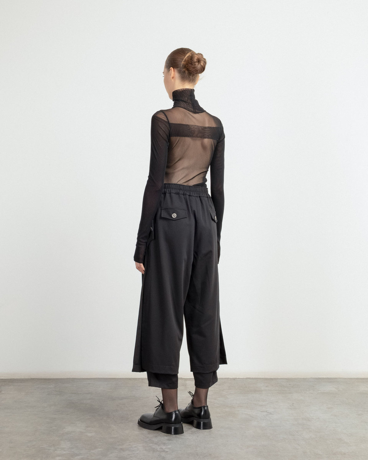 Camisola gola alta Nu K2511032 Preto - 79-11032-01