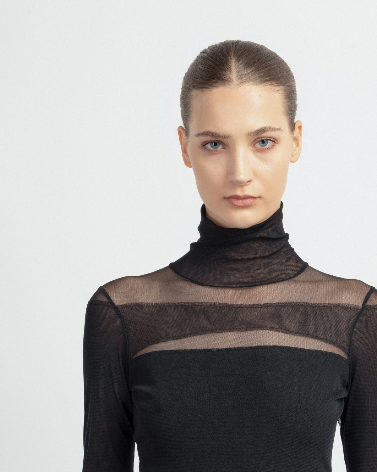 Camisola gola alta Nu K2511032 Preto - 79-11032-01