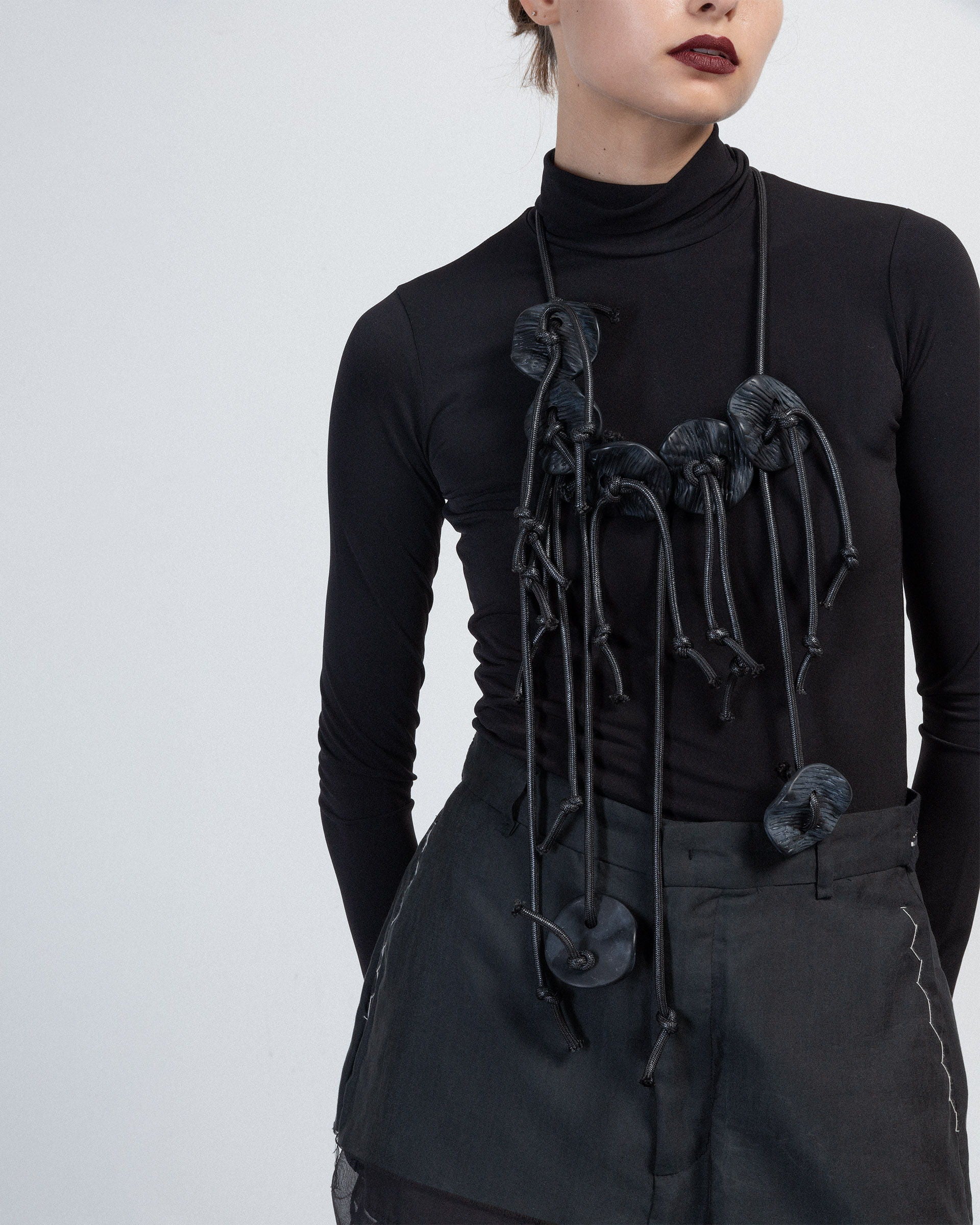 Colar Nu K2419002 Preto - 79-19002-01