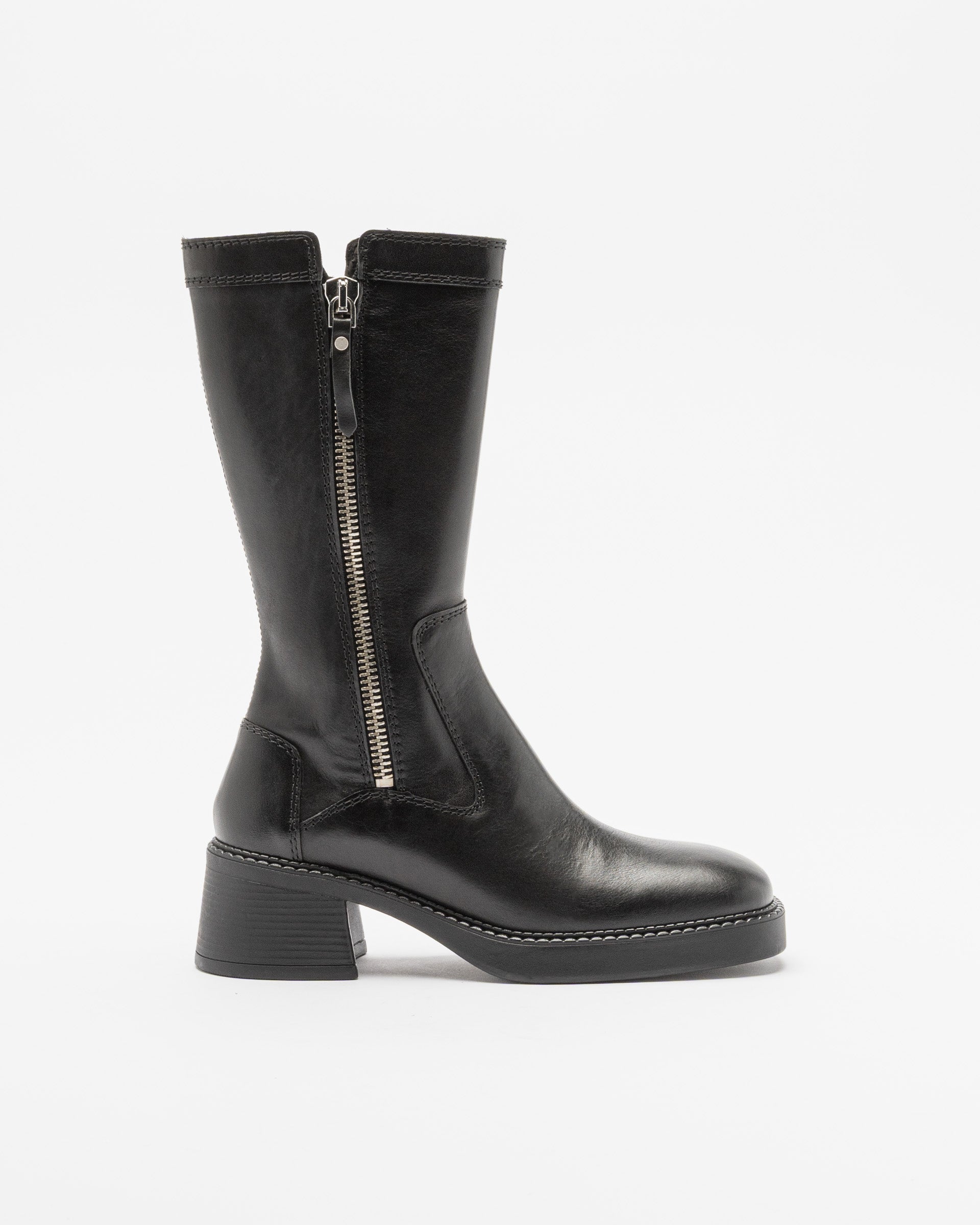 Botas E8 by Miista ANKE Preto - 80-ANKE-01