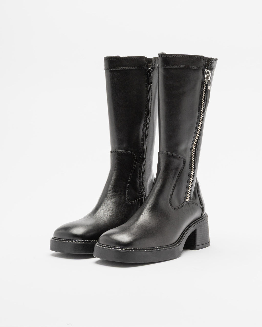 Botas E8 by Miista ANKE Preto - 80-ANKE-01