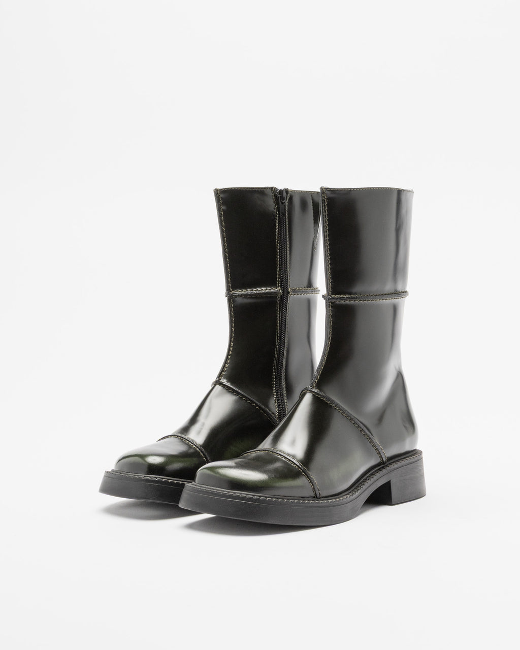 Botas E8 by Miista DAHLIA Preto - 80-DAHLIA-01