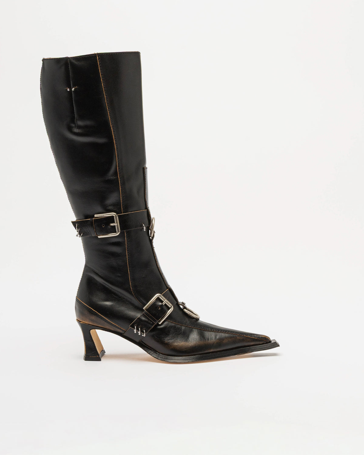 Miista ELIYA Dark Brown Boots