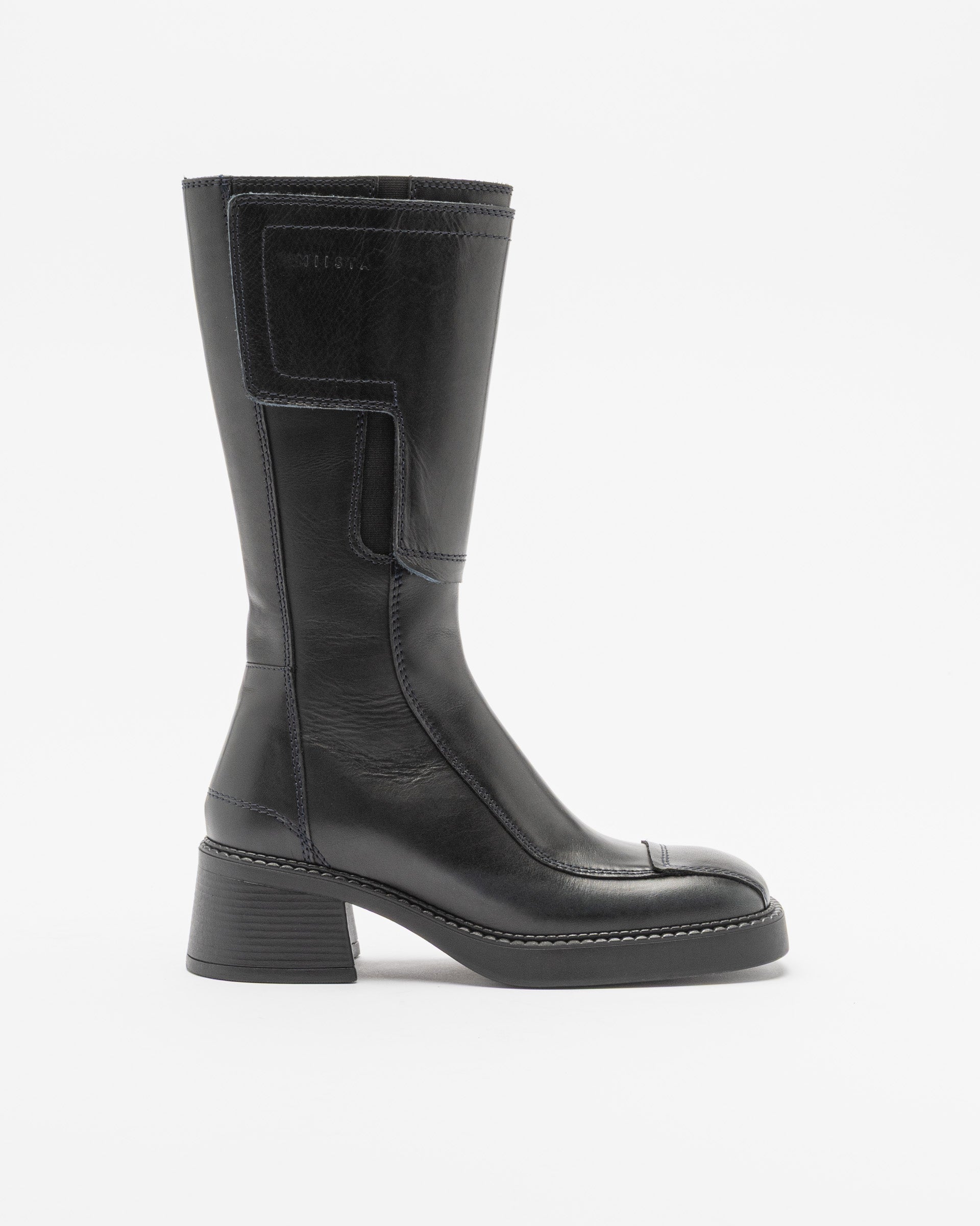 Botas E8 by Miista HEIKKE Preto - 80-HEIKKE-01