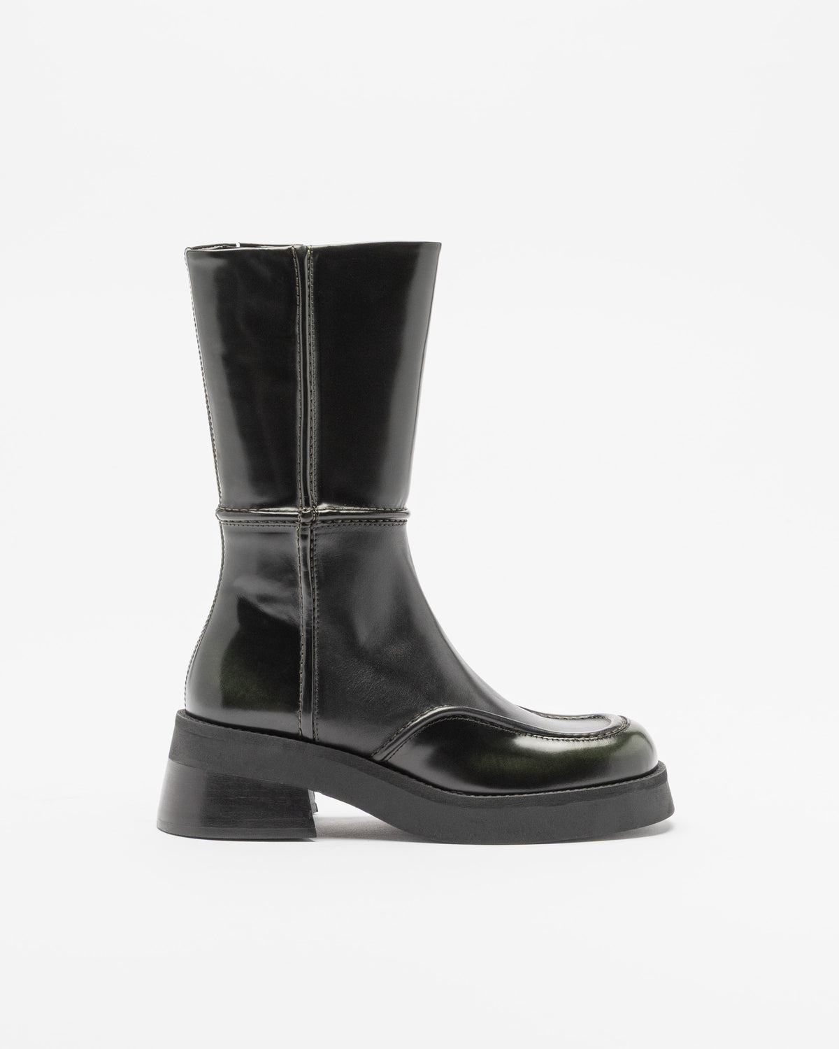 Botas E8 by Miista INNE Castanho Escuro
