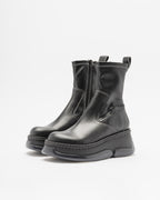 Botas de plataforma E8 by Miista Kattrin Preto - 80-KATTRIN-01