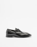 E8 by Miista LUCAN Black Loafers