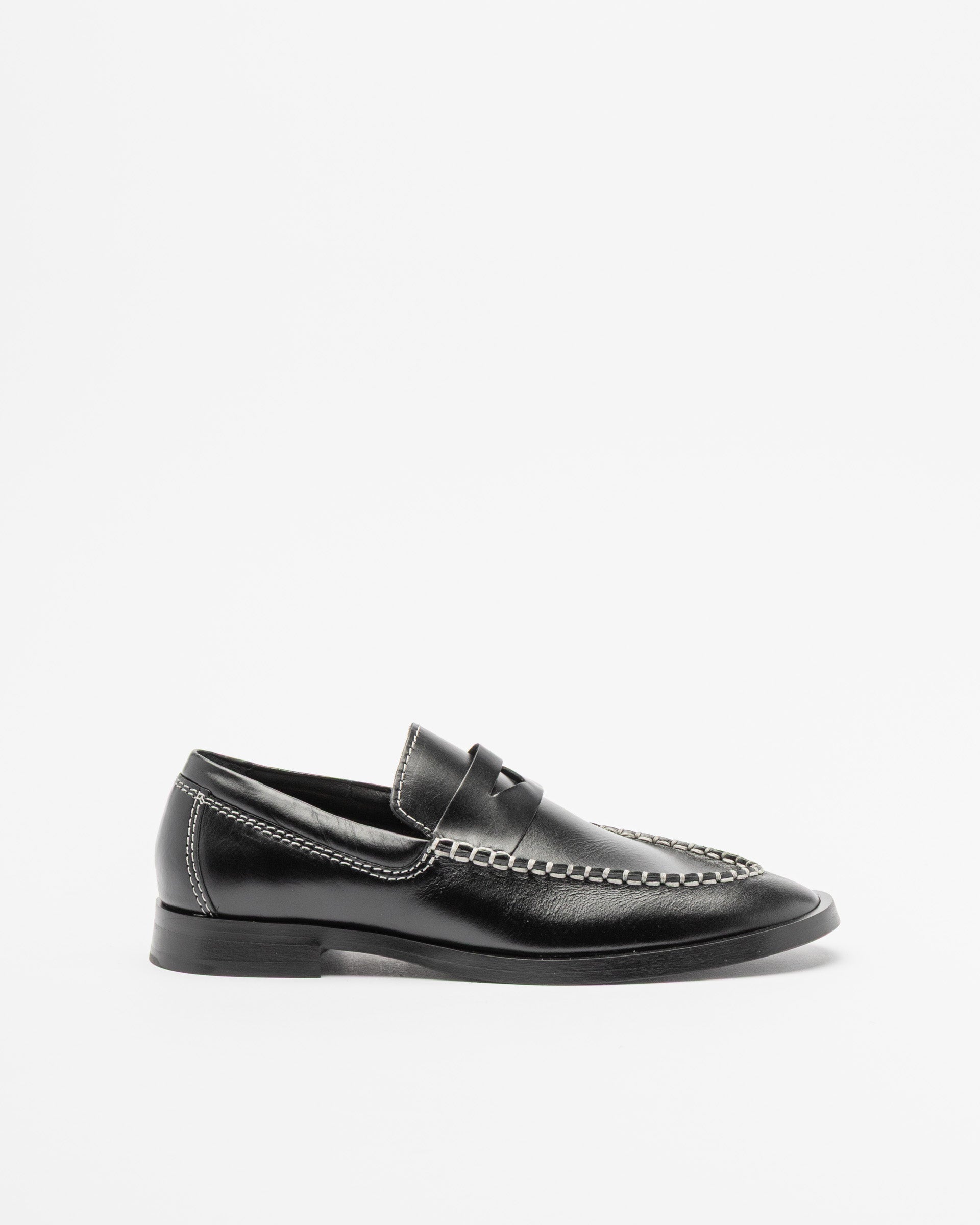 E8 by Miista LUCAN Black Loafers