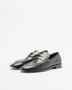 E8 by Miista LUCAN Black Loafers