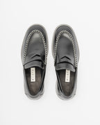 E8 by Miista LUCAN Black Loafers