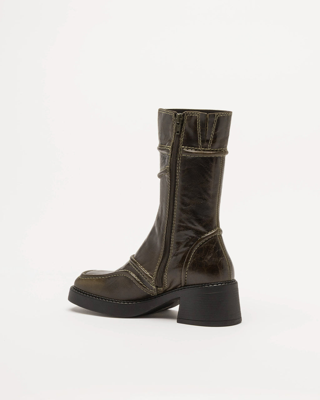 E8 by Miista Malene Khaki Green Boots