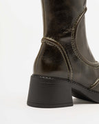 E8 by Miista Malene Khaki Green Boots