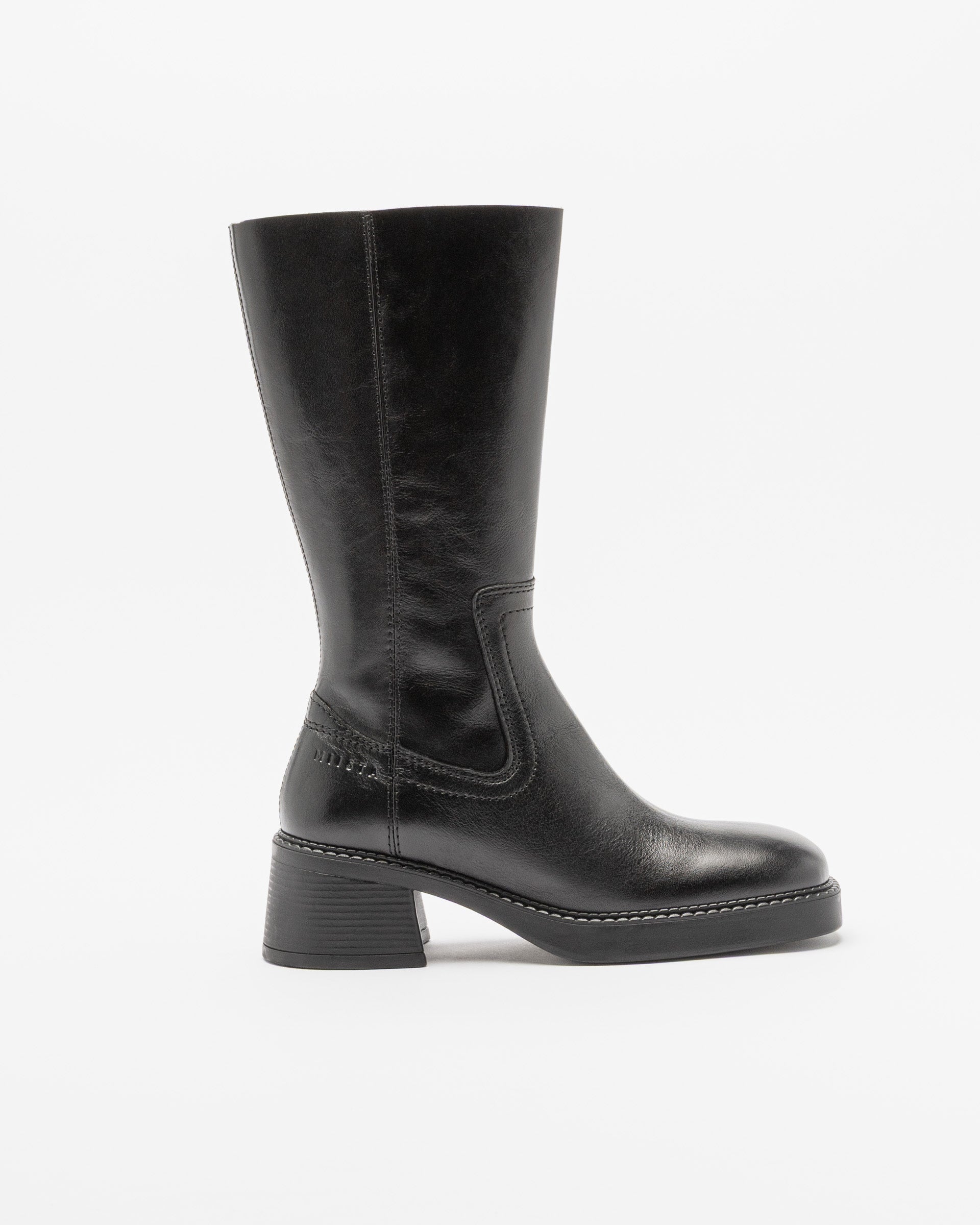 Botas E8 by Miista MARLIES Preto - 80-MARLIES-01