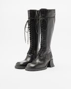 Botas de cano alto Miista MICHAELA Preto - 80-MICHAEL-01