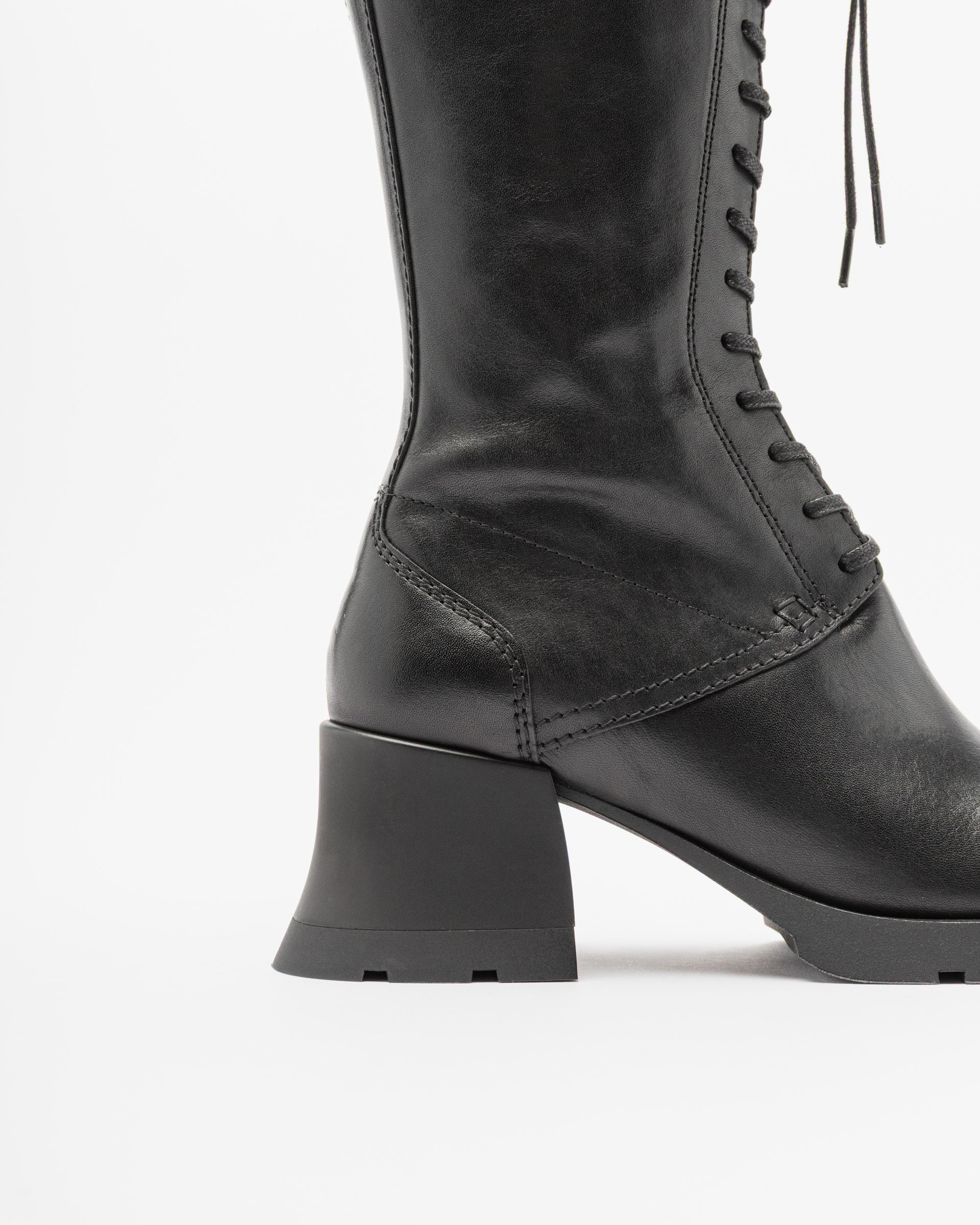 Botas de cano alto Miista MICHAELA Preto - 80-MICHAEL-01