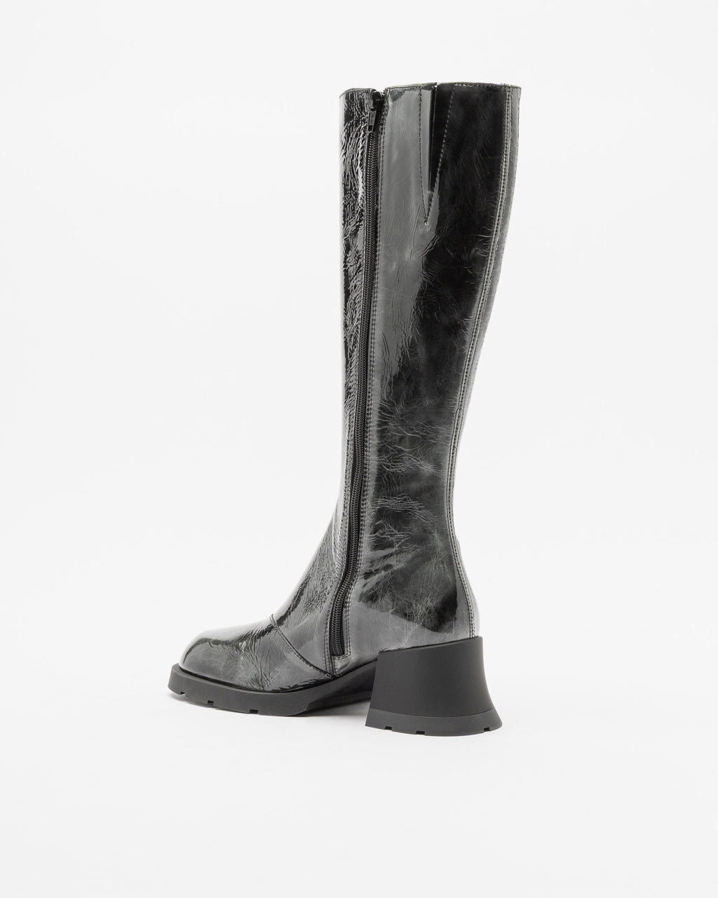 Botas de cano alto E8 by Miista Nadine Cinza - 80-NADINE-08