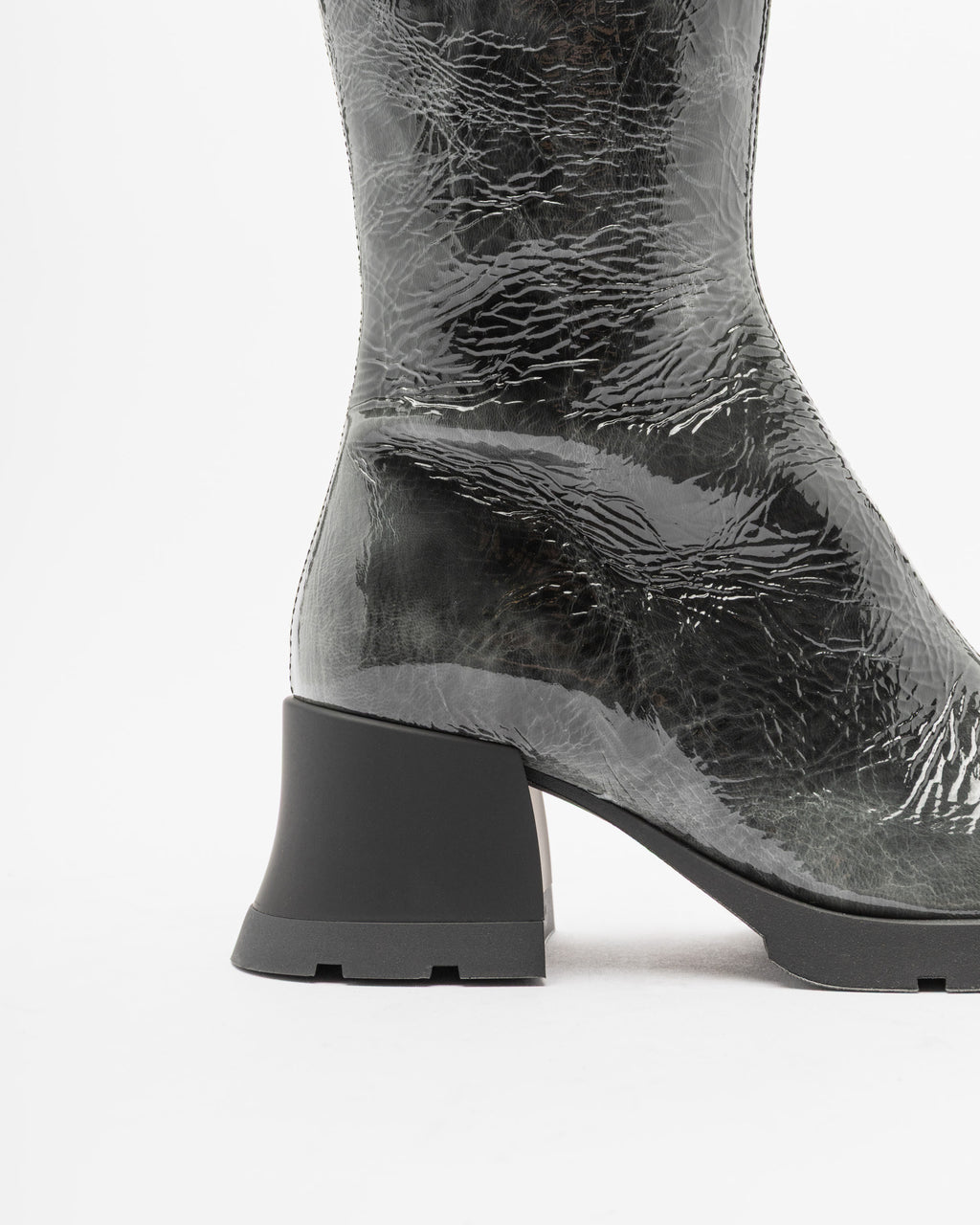 Botas de cano alto E8 by Miista Nadine Cinza - 80-NADINE-08