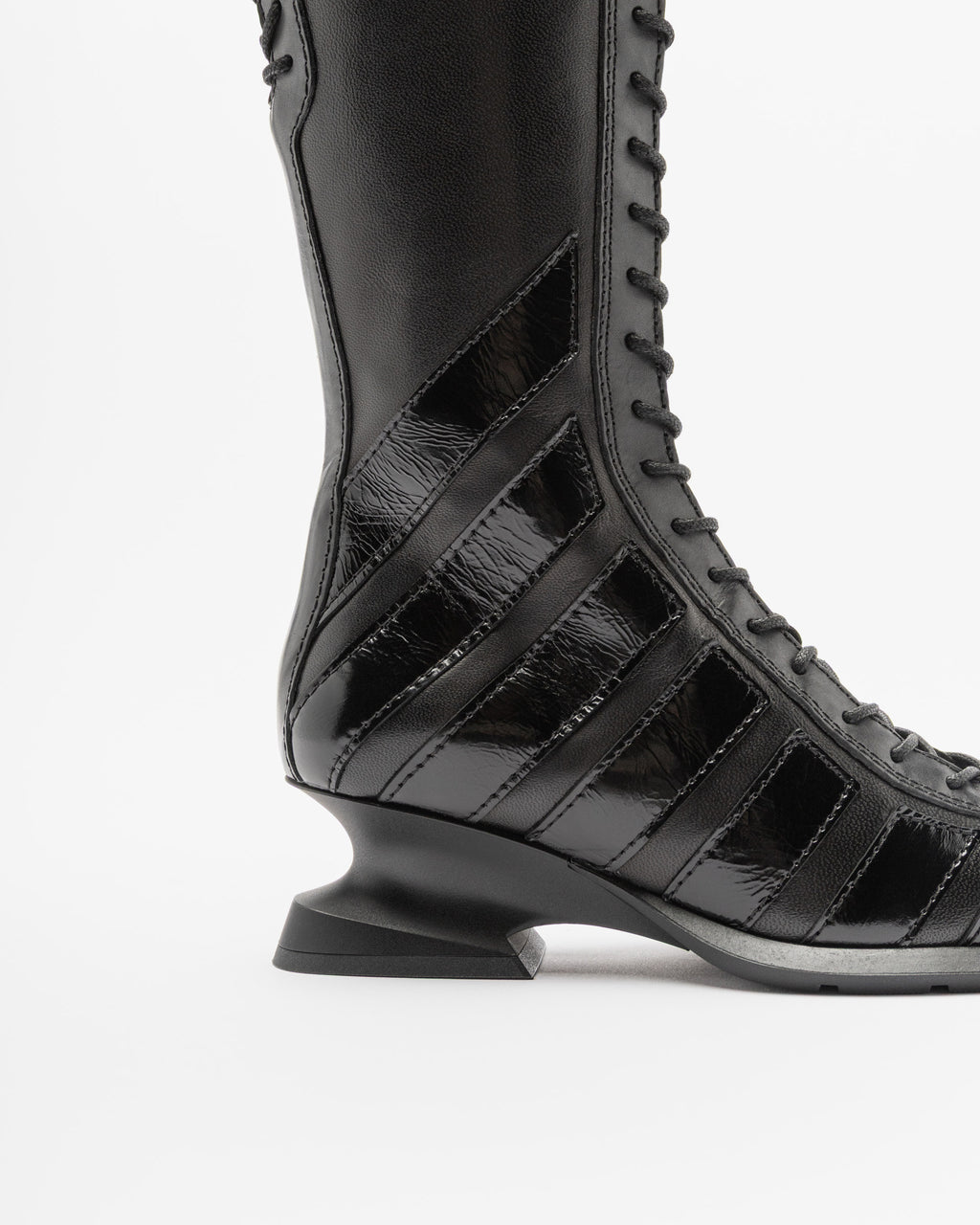 Botas de cano alto Miista NELLY Preto - 80-NELLY-01