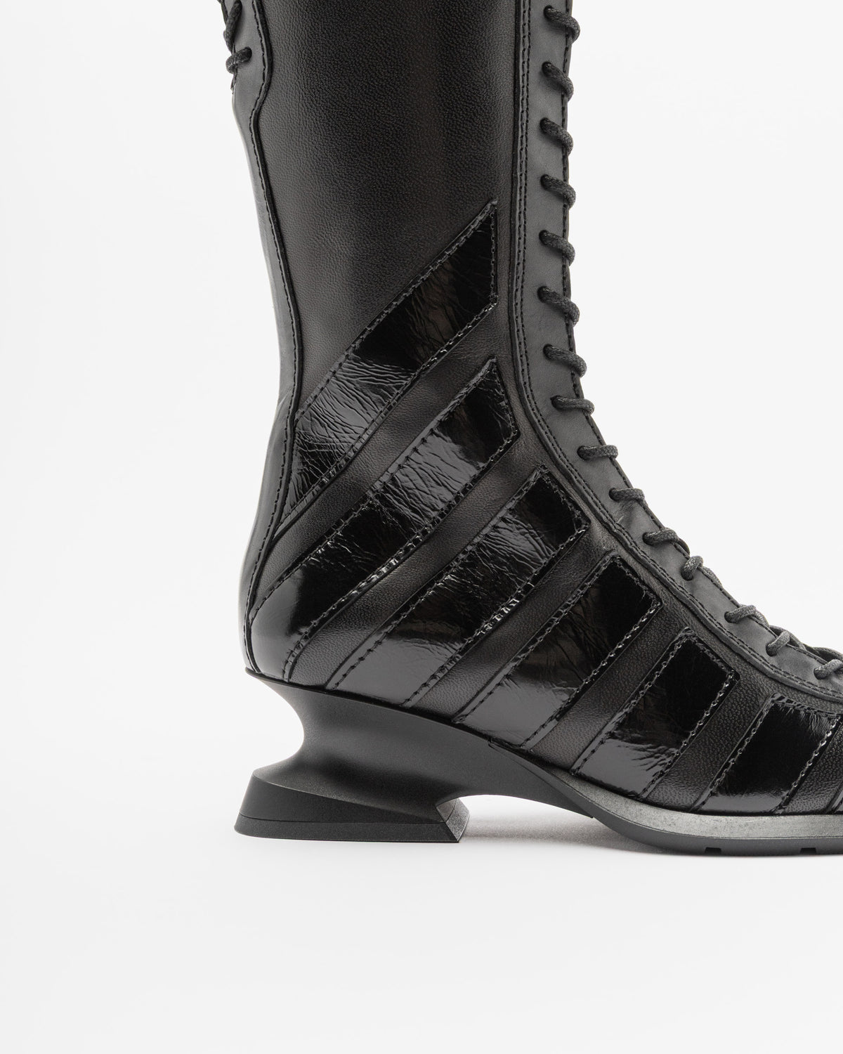 Botas de cano alto Miista NELLY Preto - 80-NELLY-01