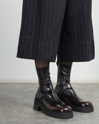 Botins E8 by Miista OLIANA Bordô - 80-OLIANA-06