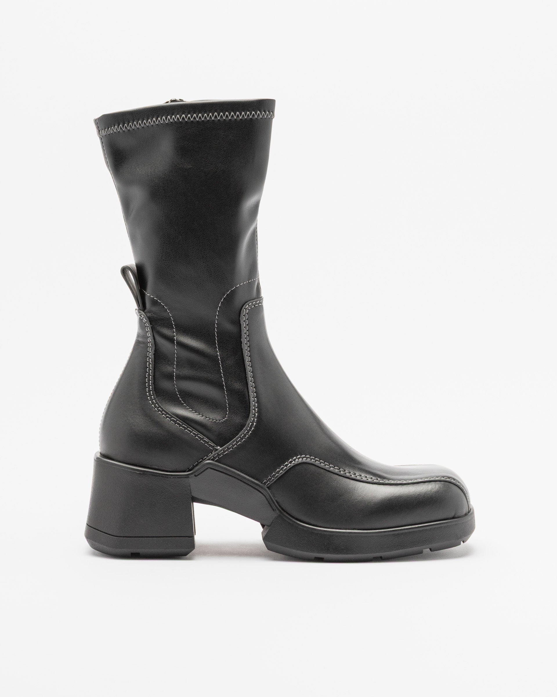 Botins E8 by Miista VIKEN Preto - 80-VIKEN-01