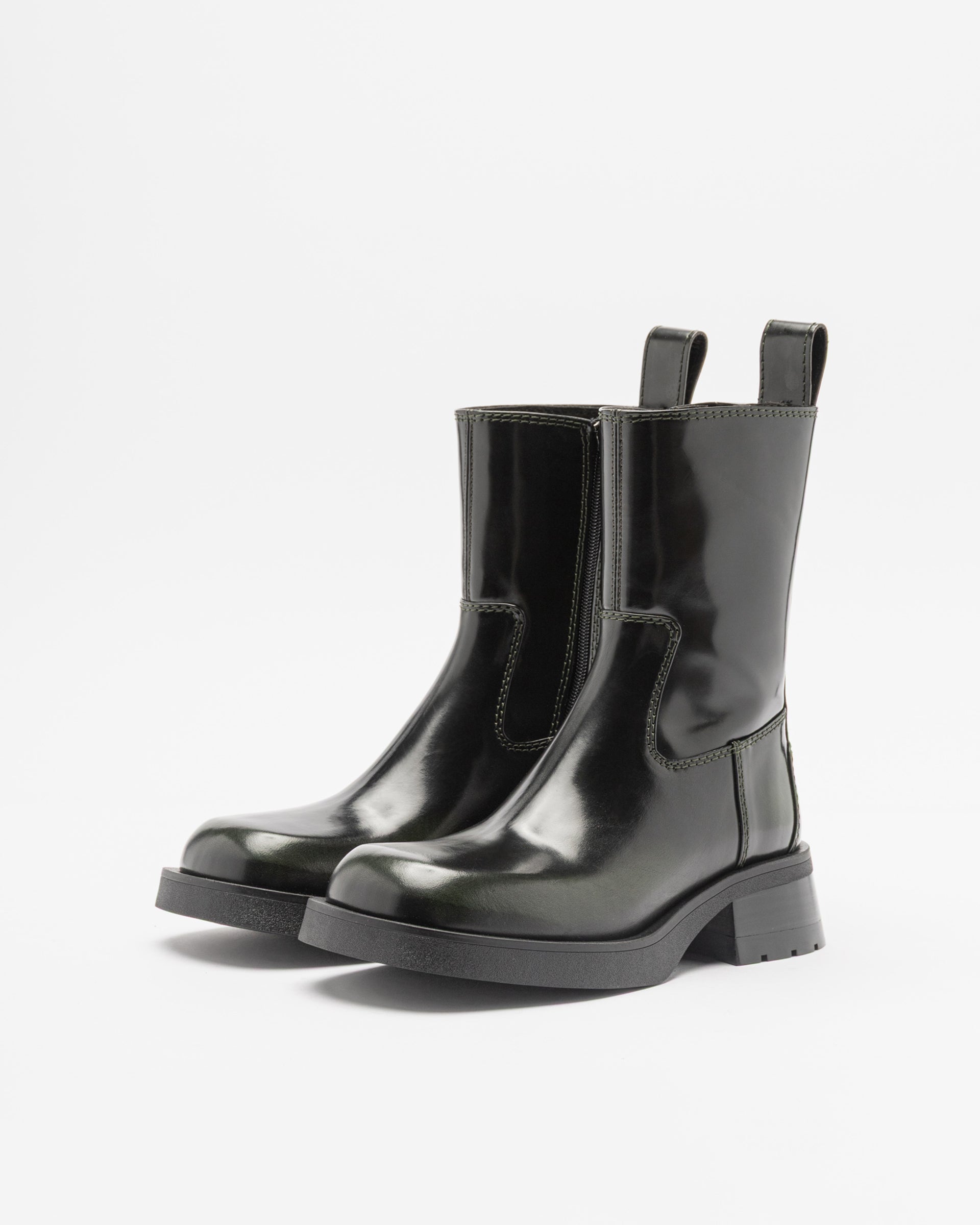 E8 boots by Miista YOLANDA Green