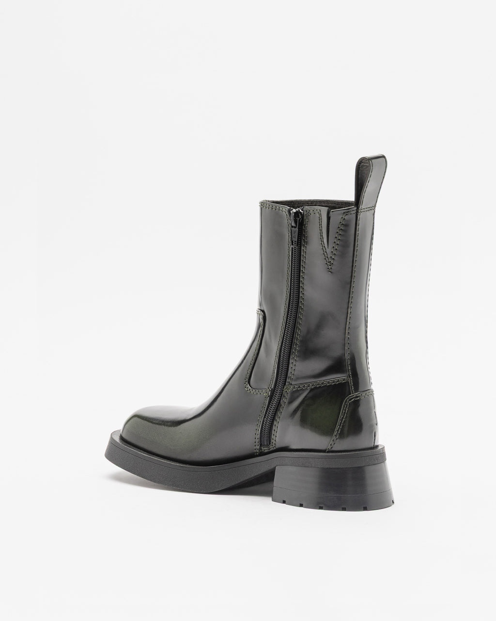 E8 boots by Miista YOLANDA Green