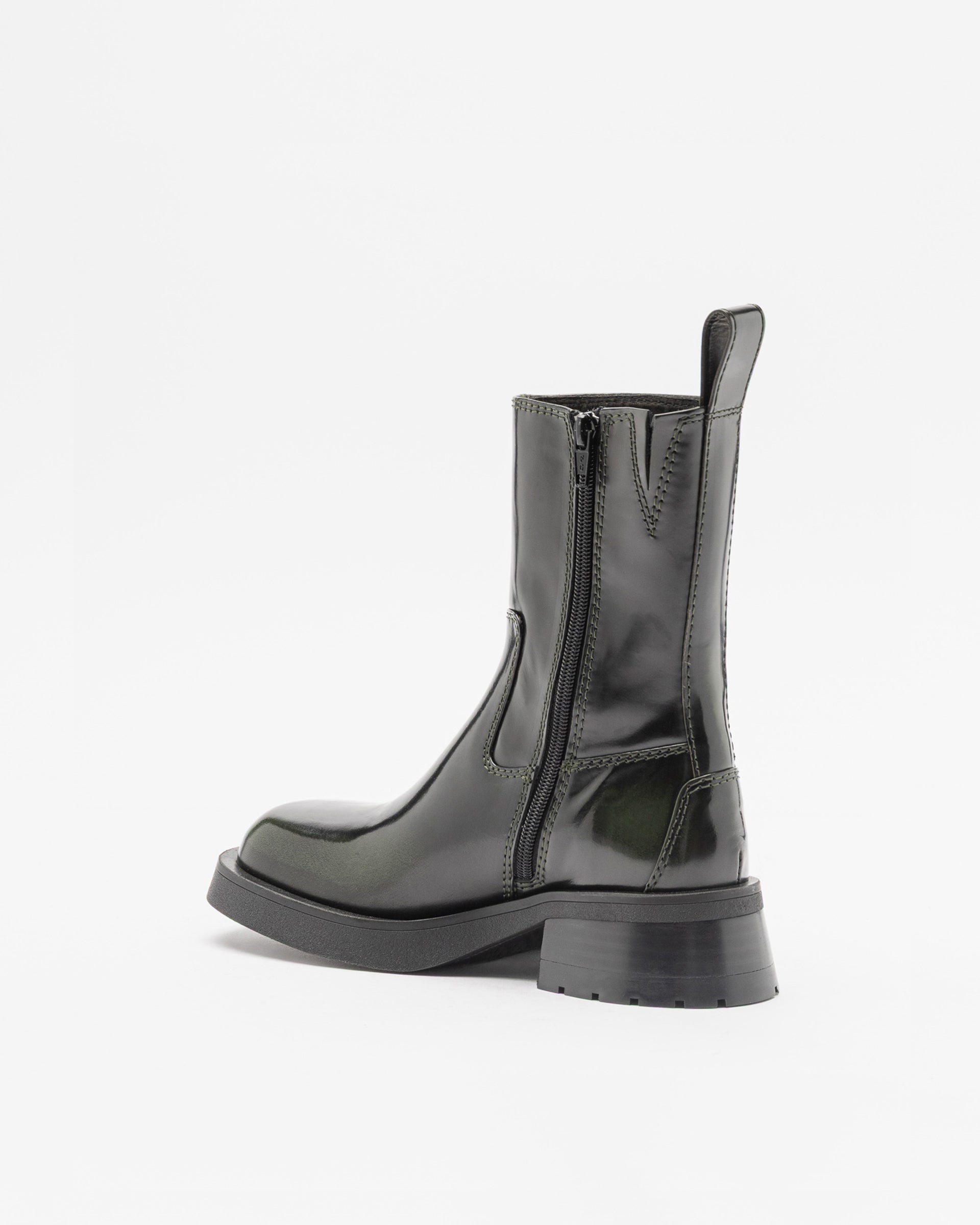 E8 boots by Miista YOLANDA Green
