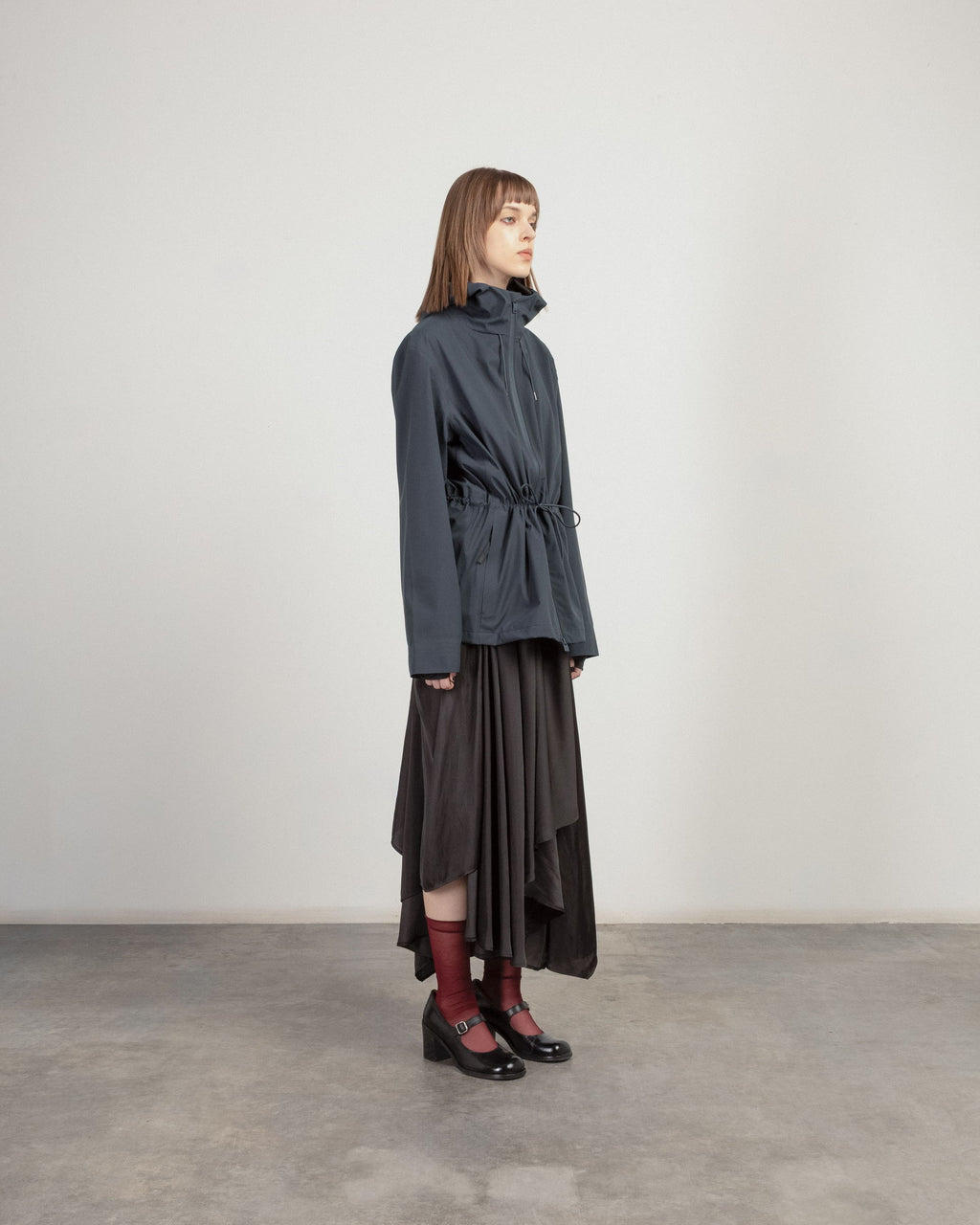 Parka Rains SuvaHardshellStringWJacket Azul - 86-12470-02