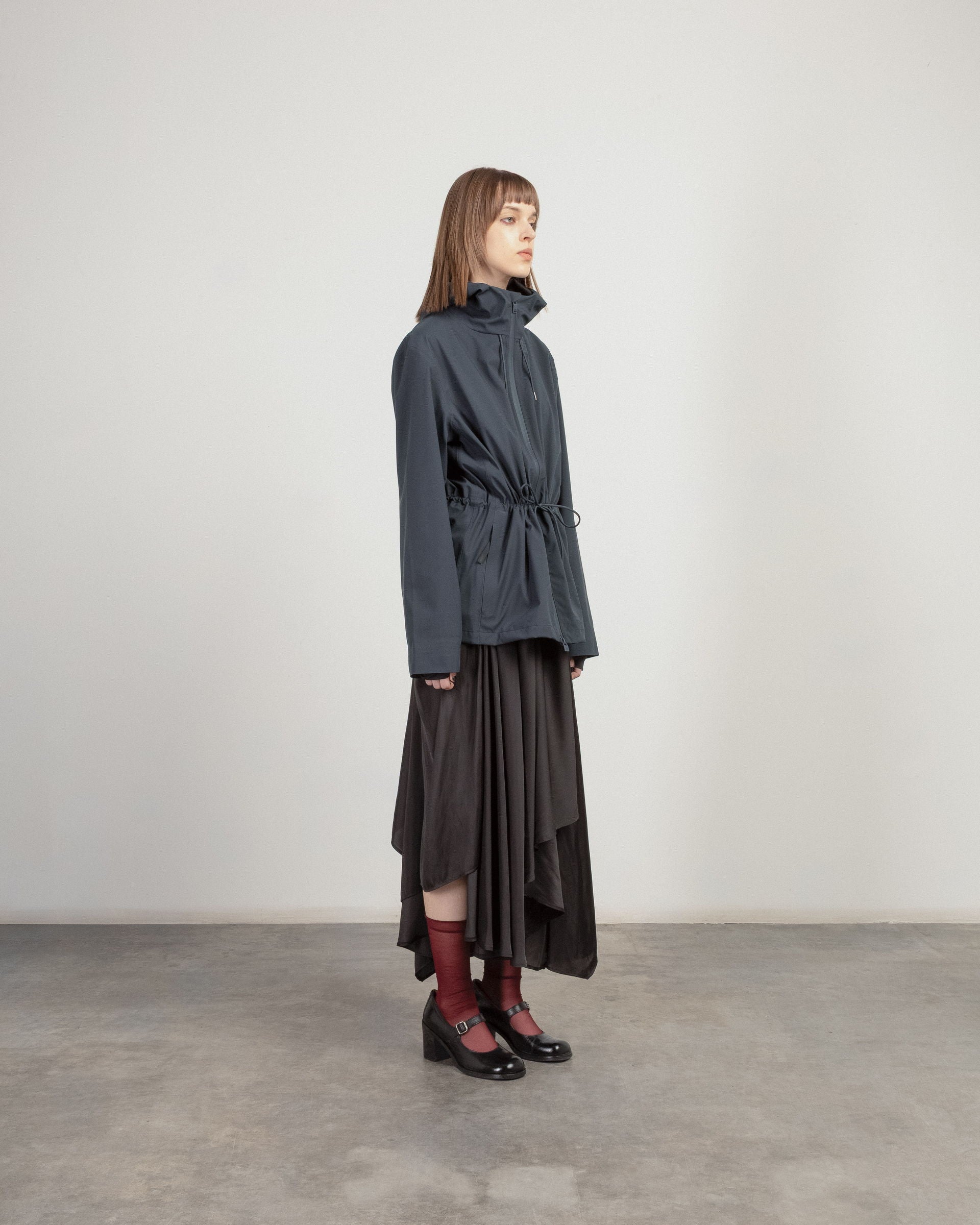 Parka Rains SuvaHardshellStringWJacket Azul - 86-12470-02